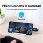 Vention Adaptador USB 2.0 USB-C Macho a USB-A Hembra Negro CDTB0